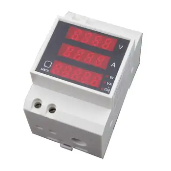 D52-2048 LED Digital Multi-function Skaitītājs Voltmetrs Ammeter Augstas Precizitātes Stabils Un Izturīgs Voltmetrs Ammeter AC200-450V