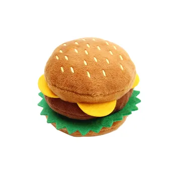 Plīša Hamburger Kartupeļi Mājdzīvnieku Kucēns, Bite Košļāt Rotaļlietas, Suņu Rotaļlietas Mazajiem, Vidējiem Suņiem, Kaķu, Mājdzīvnieku Molāro Zobu Rotaļlietas Vairumtirdzniecība #F#40NV5