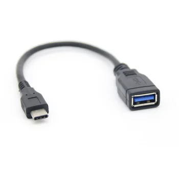 C tipa USB OTG Adaptera Kabelis USB C Vīriešu USB 3.0 Sieviete Kabeļa Adapteris tipa c interfeiss Mobilās ierīces