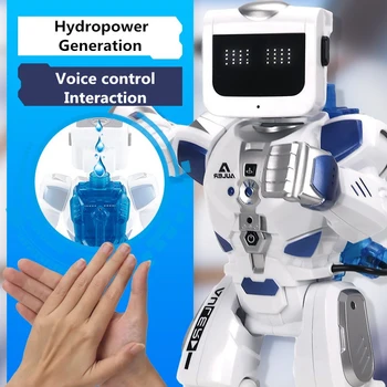 Jaunas Interesantas Izglītojošas Rotaļlietas Hidroelektrostaciju Sajaukšanas RC Robots Mūzika, Gaismas, Deju Robots No ar Mūziku,Stāsta Robots Rotaļlietu