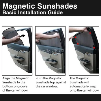 Priekš Mazda CX-4 Auto Windows Magnētisko auduma Saules Ēnā UV Staru Pretbloķēšanas Acs auto logu toni
