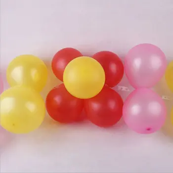 5M Radošo Balonu Aprites Pievienojiet Lentes Caurspīdīga PVC Lentu Arch Vainags Dekorēšana, Baloni, Kāzu svinības, Fons Dekori