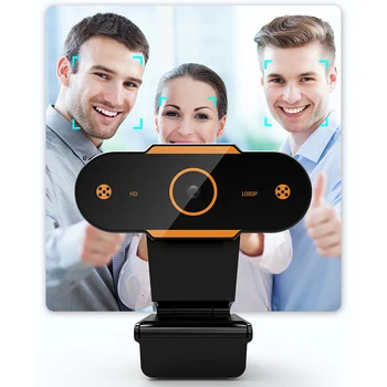 1080P HD tīmekļa Kamera CMOS USB 2.0, Web Kameru, Tiešsaistes Sapulces Live Video Trokšņu Samazināšana Mikrofonu DATORU Webcam
