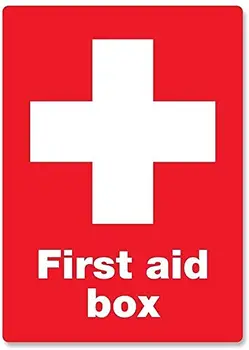 Pirmās Palīdzības Kaste Sarkana Zīme Metāla Plāksne, Viesistaba, Bārs, Garāža Kafijas Veikals Sienu Apdare-Skārda Zīme