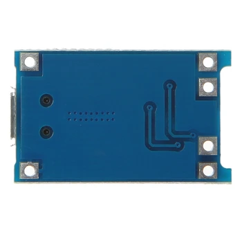 Litija Akumulatora Uzlādes+Aizsardzība 2-In-1 Circuit Board 5V 1A 2A Micro USB Moduli