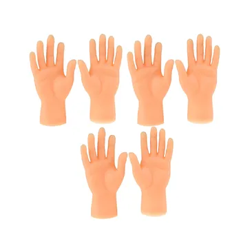 Karikatūra Pirkstu Leļļu Jaunums Funny Mini Pa Kreisi, Pa Labi Pirkstu Puses Par Spēli Puse Žestu Atvērtu Pirkstu Puppe Cosplay Fidget Rotaļlietas
