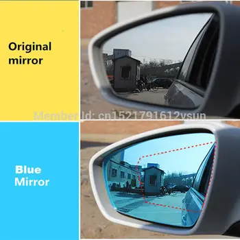 SmRKE 2gab Par Nissan Livina Atpakaļskata Spogulī, Zilas Brilles Platleņķa Led Pagrieziena Signālu gaismas Enerģijas Apkures