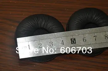 Defean Black 45mm 4.5 cm 45 mm, apaļš forma, ausu spilventiņi spilventiņu iekļautās spilvena vāka nomaiņa pad putas, lai austiņas austiņas