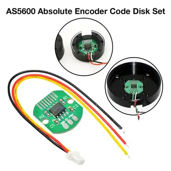 AS5600 Absolūtā Encoder Kods Disku komplektu PWM I2c Interfeiss Precizitāti 12bit Brushless PTZ Mehānisko Encoder
