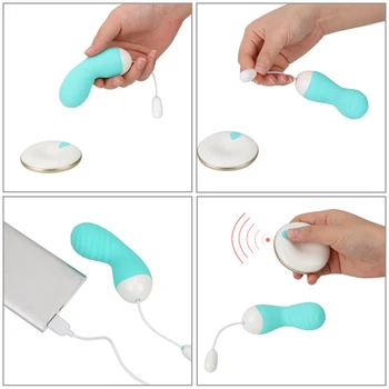 IKOKY Vibrators ar Bezvadu Tālvadības G spot Seksa Rotaļlietu Sievietei Klitora Stimulācija 10 Ātrumu Maksts Massager