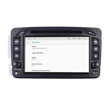 Auto Multimediju Atskaņotājs, Stereo, GPS DVD, Radio, Navigācija Android Ekrāna Mercedes-Benz CL Klases C215 C500 C600 1998~2006