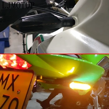 Motociklu Ieslēgtu gaismas Signālu Flasher Led Aizmugurējie bremžu signāllukturi Rādītājs Kawasaki KLX250 KDX125 KDX250 Par KTM, Suzuki Yamaha