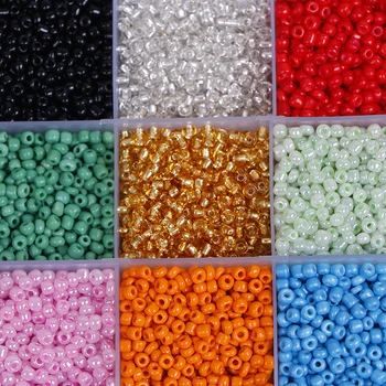 Stikla SeedBeads Sēklas Pērles Apaļas Pērles Par DIY Aproce, Kaklarota, Rotaslietas, Aksesuāri