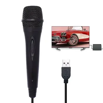 USB Vadu 3m/9.8 ft Mikrofons Augstas Veiktspējas MIKROFONS ar Slēdzi PS4 Wii U PC, XBOX360