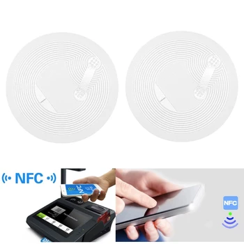 10 Gab. NTAG215 NFC TAGU, Uzlīmes, Atslēgu Patruļas Etiķetes, RFID Piekļuves Kontroles Kartes