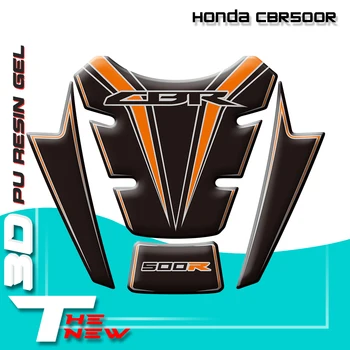 Jauns Motociklu Tvertne Pad Aizsargs Decal Uzlīmes Tankp Uzlīmes Honda CBR500R Zivju Kaulu Uzlīme