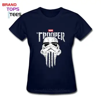 Vintage Galaktiskās Impērijas Kavalērists, T krekli Retro IMPERIAL ACADEMY Klase 1977. gada T-krekls JEDI Stormtrooper Topi, Sieviešu t-veida krekls