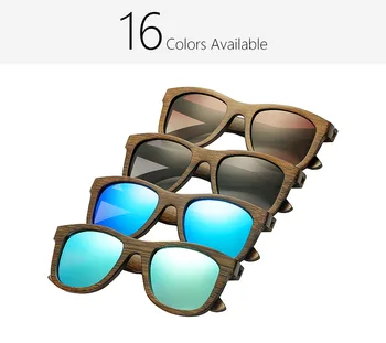 POP VECUMA Brūna Zīmolu Saulesbrilles Vīriešiem Polarizētās Slīpums Saules Brilles UV400 Vīriešiem Vintage Sunglass Oculos De Sol Masculio GB001