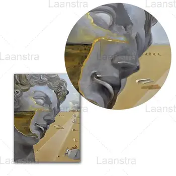 Abstraktā Māksla Sienas Dekori Dāvida Skulptūru Attēlu Ainavu Kanvas Glezna Eju Dzīvojamā Istaba Gaitenis Mūsdienu Mājas Dekoru Plakāts
