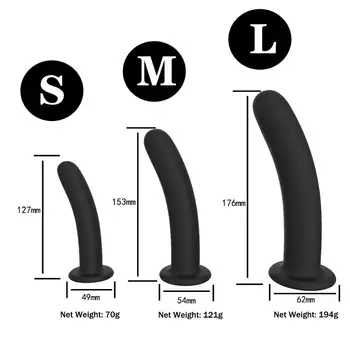 Mīksts Silikona Dzimumlocekļa Dick Klitora Stimulators Sieviešu G Spot Klitora Vibrators, kas Nav Masturbator Pieaugušo Seksa Rotaļlietas Sieviete
