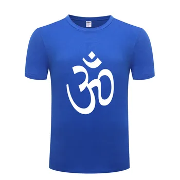 Om Mantra Jogas Relaksācijas Iespiests T Krekls Vīriešiem Smieklīgi Kokvilnas Ar Īsām Piedurknēm T Streetwear Jaunums Cilvēks T-Krekls Topi Tee Big Izmēra