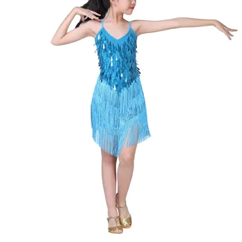 Meitenes Latīņamerikas Deju Apģērbu Tango Dejas Bērniem Meitene Pasaku Kleitas Kostīmu Meiteņu Drēbes