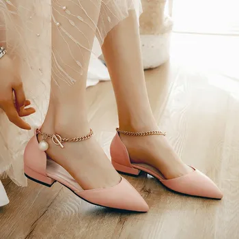 Lielo Izmēru 11 12 13 augstpapēžu sandales sieviešu kurpes sievietei vasarā dāmas Metāla ķēde ar kvadrātveida lente un biezs papēdis Baotou