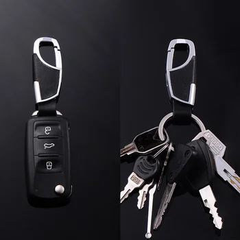 Izsmalcinātu Metāla Ādas Keychain Keyring Key Chain Auto Atslēgu, Gredzenu, Lai Holden Commodore Valstsvīrs Caprice