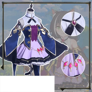Anime Princese Savienojumu Re:Niršanas Kiruya Momochi Skaisto Lolita Kleita Vienādu Cosplay Kostīms Helovīna Tērps Sieviešu Apģērbs New 20