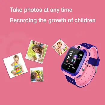 Bērniem 4G Smart Skatīties GPS+ LBS Atrašanās vietas Var Veikt Un Saņemt Zvanus, Touchscreen Ūdensizturīgs Smart Skatīties Bērniem