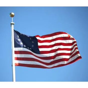 Amerikāņu Betsy Ross Karoga 13 Star ASV Vēsturisko ASV Amerikāņu Karogu Poliestera ASV Sloksnes Banner Mājas Apdare Karogu