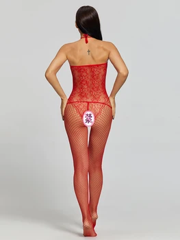 Porno Sexy Apakšveļa Sievietēm Karstā Erotiska Bodysuit Transpare Sieviešu Teddy Lenceria Red Sexy Mujer Sexy Apakšveļa Bodysocking Kostīmi