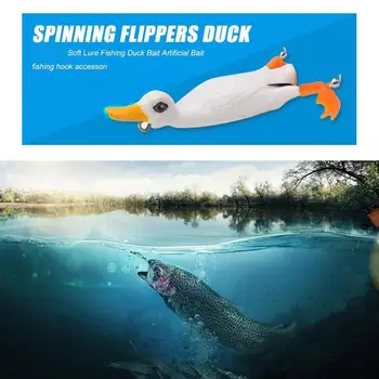 3D Pīļu Lure Ēsmu Dzenskrūves Flipper Pvc Zvejas Vilinājums Ēsmu Piederumi Ēsmas Zvejas Vilinājums Zvejas Spilgti Bionisko Zvejas Sup N6J7