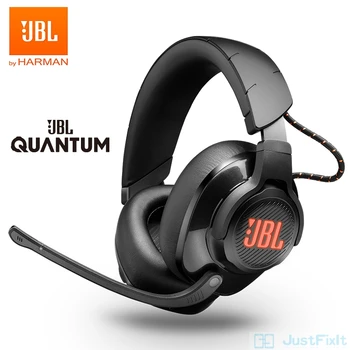 JBL Quantum 600 Pār-auss Austiņas Spēļu ESports Austiņas ar Telpiskās Skaņas Mikrofons PlayStation/Nintendo Switch/iPhone/Mac/VR