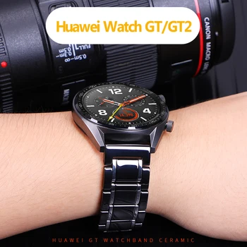 Huawei skatīties GT 2 siksnas par Samsung Galaxy skatīties 46mm siksniņu Rokassprādze S 3 46 22 mm GT2 Keramikas 22mm skatīties joslas Rīku S3 Robežai