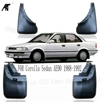 Auto Mudflap Toyota Corolla Sedans AE90 E90 1988~1992. Gada Fender Dubļu Aizsargs Splash Sargi Dubļusargi Piederumi 6th Gen 6