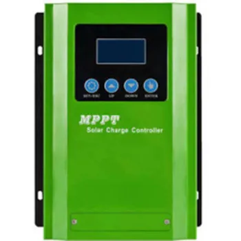 Jaunas zaļās saules kontrolieris augsti efektīvu MPPT 60A LCD displejs saules kontrolieris