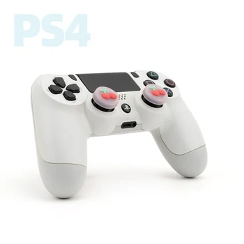 YuXi Dzīvnieku Šķērso Augļu Īkšķi Stick Grip Klp Kursorsviru Vāks Sony Dualshock 4 PS4 vadības Slēdzis Pro Xbox 360