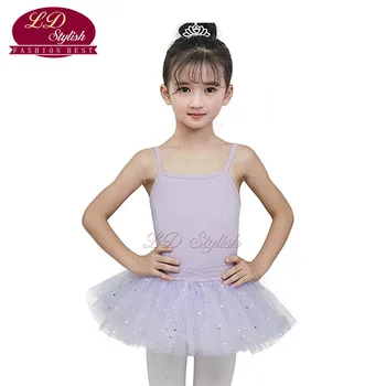 Meitenes, Violeta Skatuves Sniegumu Konkurences Deju Svārki Bērnu Baleta Leotards Apģērbu Bērniem Dancewear Dejas Praksē Kleitas