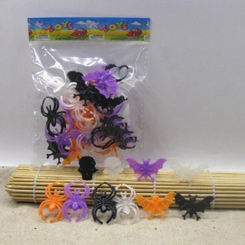 30/36/44/150Pcs Smieklīgi Palaidnība Rotaļlietas Halloween Dekorēšanai Festivāls Piegādes Puses Spider Bat Bug Haunted House Joslas Rotājumu Dekori