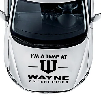Smieklīgi Wayne Auto Uzlīmes, Vinila Auto Uzlīmes Foršs Auto Logu Dekori Karstā Pārdošanas