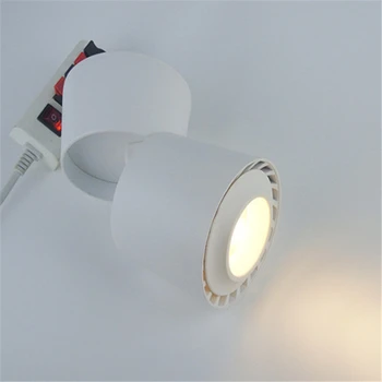 Led downlight uz Virsmas montēta 9W/12W Regulējams 90 grādu Spot gaismas 360 Grozāms led lampas, LED Griestu Lampas