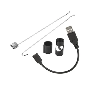 JCWHCAM 10pcs/daudz Endoskopu, 7mm Mini USB Android Endoskopu Kamera 1 Ūdensizturīgs Auto Inspekcijas Čūska Caurules USB Endoskop Kamera