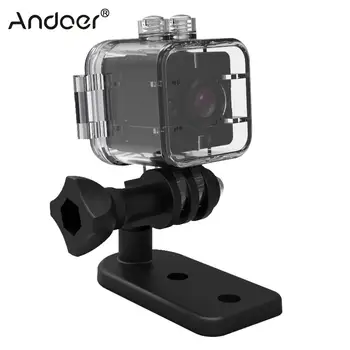 SQ12 Mini Kameru Ieraksti Full HD 1080P Mikro DV Kustības Sensors Mazu Fotokameru, Videokameru Infrasarkano Nakts Redzamības Mini Kameras