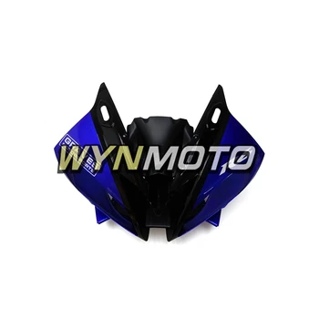 Aptecētājs Par 2006. gadu 2007. Gada Yamaha YZF-600 YZF R6 R6 06 07 ABS inžektorlējuma Virsbūves Komplekti, Zils, Melns Pārsegi