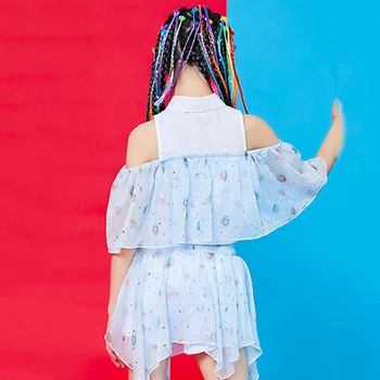 Ir 2021. Meitenes Džeza Deju Tērpi Bērniem, Karsējmeitenes Posmā Drēbes Mūsdienu Hip Hop Dejotāju Apģērbs Ielu Dejas Performance Wear