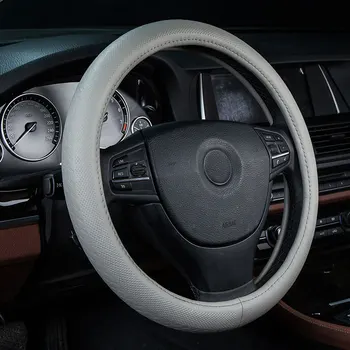 Auto stūres segtu īstas ādas aksesuāri, Volvo XC70 S50 V40 V50 S60 GL S40 S40