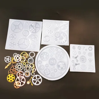 Vairāki laiks rīku pulkstenis pulksteņa dekoratīvais silikona veidnē DIY pelējuma rotaslietas, aksesuāri, rotaslietas instrumenti