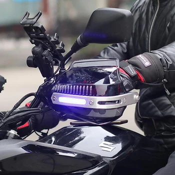 Motocikls, Roku Sargi, LED Vējstikla Motokrosa Piederumi SUZUKI gsx 750f sv 650 ltr 450 katana 600 gsx r 600 gsxr 1000 k9