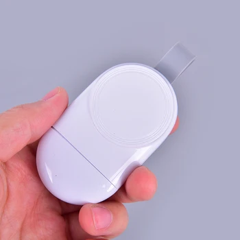 Mini Portatīvo Bezvadu Lādētāju iWatch 1 2 3 4 5 Doks Uzlādes Lādētājs Smart Skatīties Bezvadu Lādēšanas Bāze Adapteris Ātri